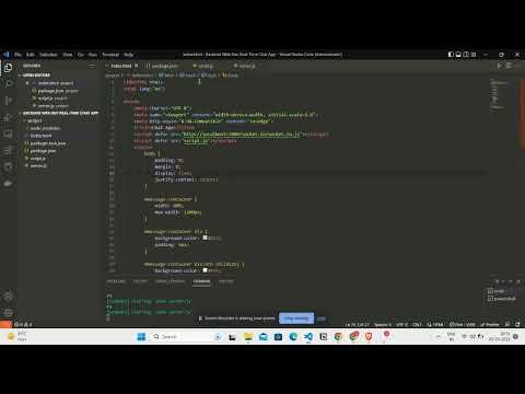 Backend Web Dev: Real-Time Chat App