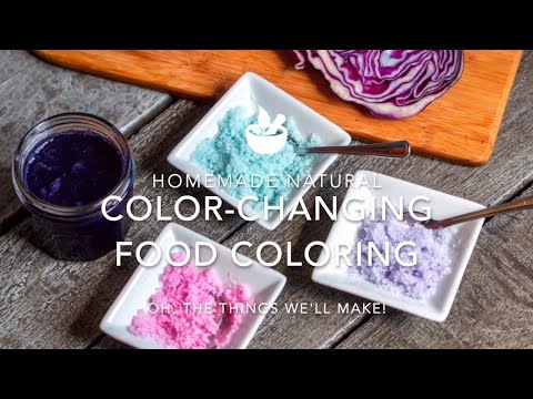 DIY Magical, Color Changing Food Coloring - Oh, The Things We'll Make!