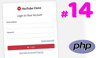 Youtube Clone Website in PHP #14 - Form Validation Class 2 | Quick Programming