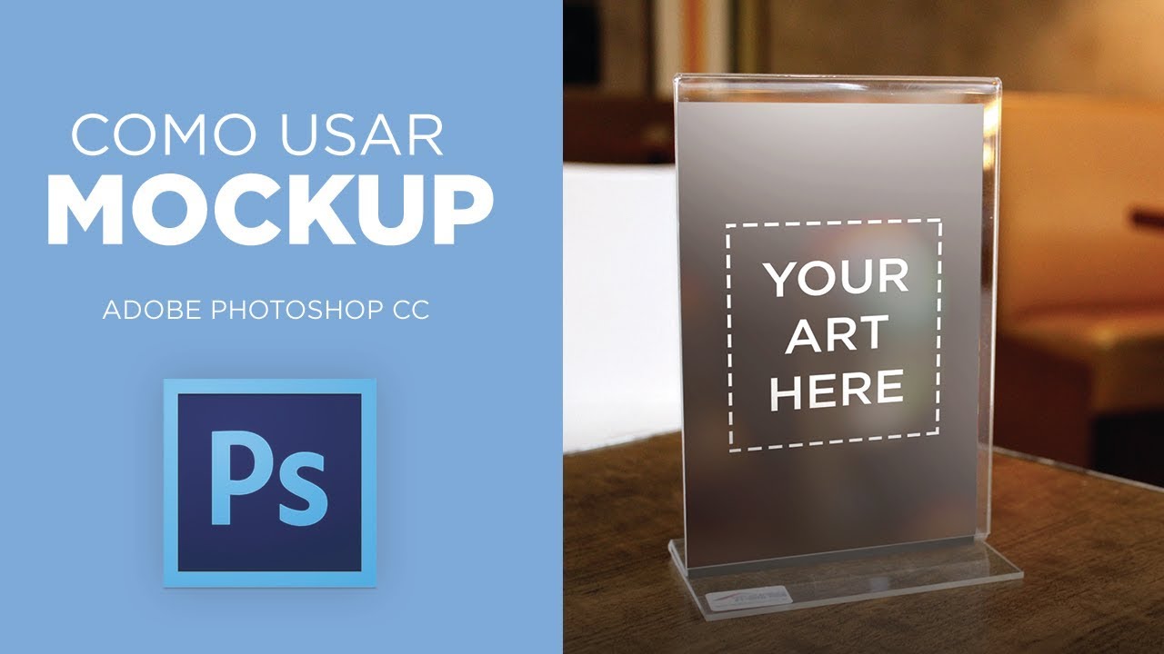 Download Tutorial Photoshop - Como usar um Mockup - YouTube