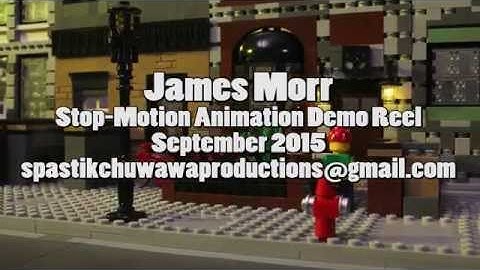 James Morr - Stopmotion Animation Demo Reel - September 2015