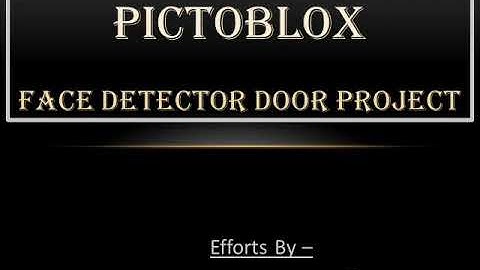 Face Detector Door Project
