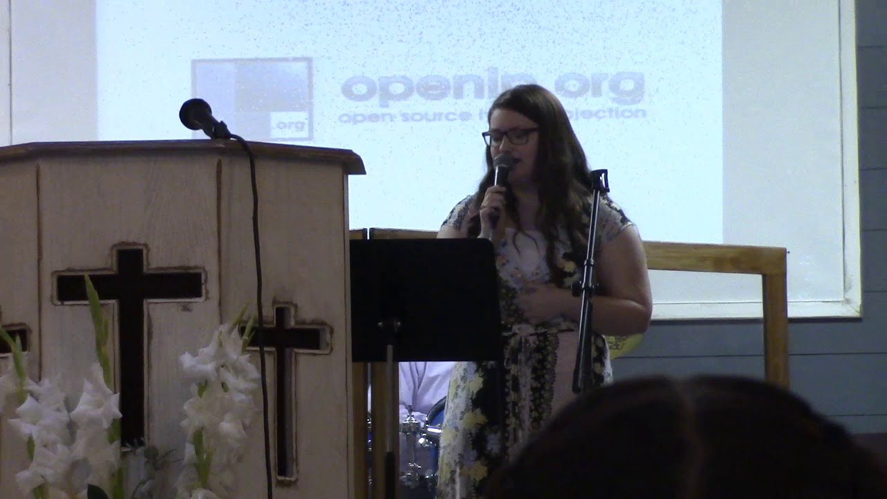 04 21 2019 Sis. Charlie Davis, Easter Morning, (rendition of Natalie Grant)