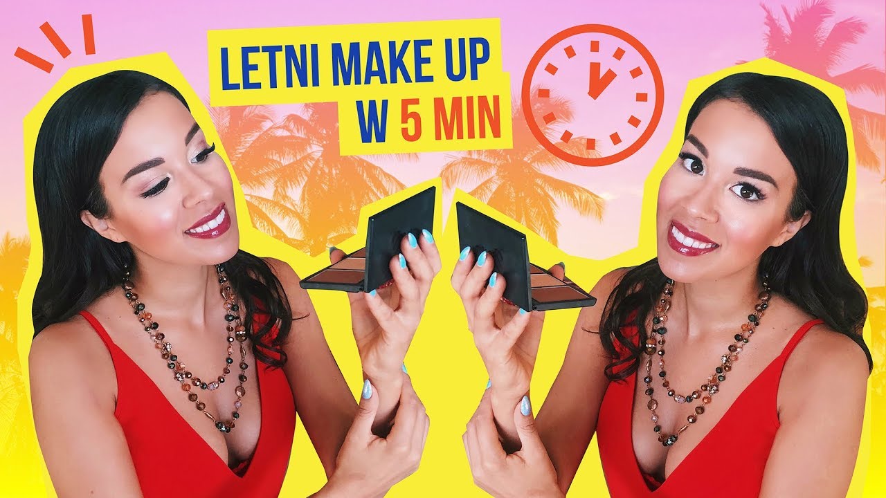 MAKIJAŻ NA LATO W 5 MINUT! | Macademian Girl