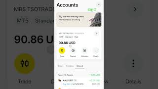 30 Usd to 300 Usd Trading Challenge Day 6 #crypto #forex #trading #saiyaara #trending #viralupdate