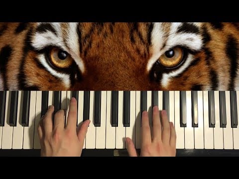 How To Play - Eye Of The Tiger - by Survivor (PIANO TUTORIAL LESSON)