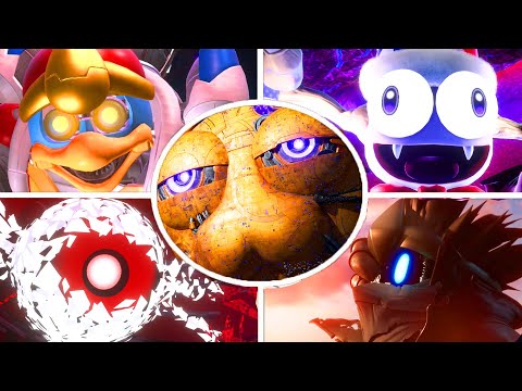 Kirby Air Riders - All Bosses + Endings