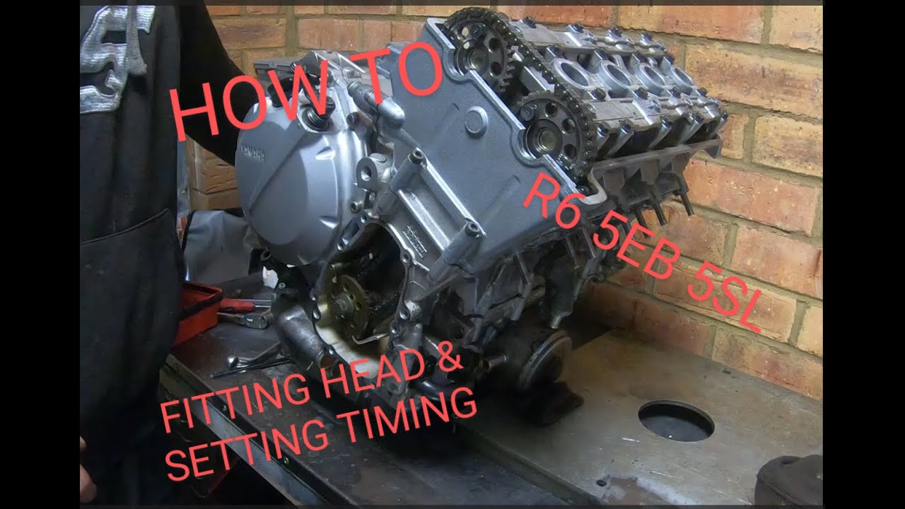 How To Fit Cylinder Head And Set Up Timing On A 5EB/5SL Engine - YouTube
