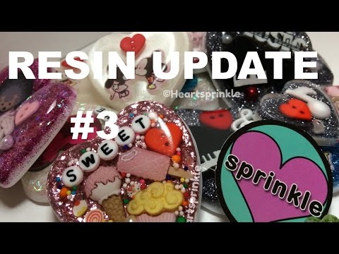 Resin Update #3 +(#mygingerbreadcollab) @heartsprinkle