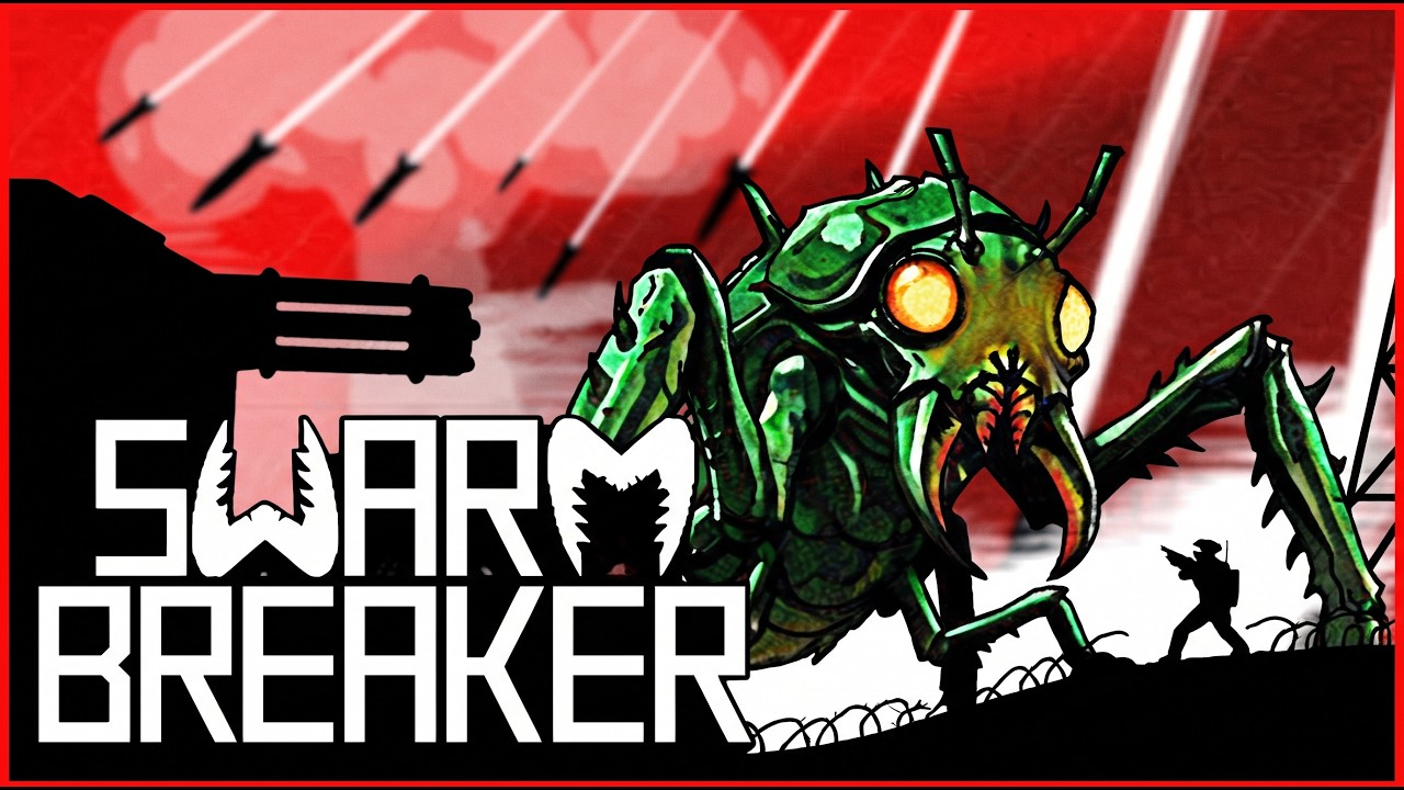 【Swarmbreaker】本日配信された拠点強化で虫の大群を撃退するインクリメンタル防衛ゲーム【Steam】
