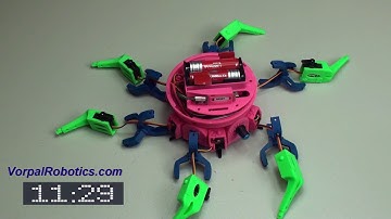 Vorpal Hexapod Robot QuickBuild Complete Kit