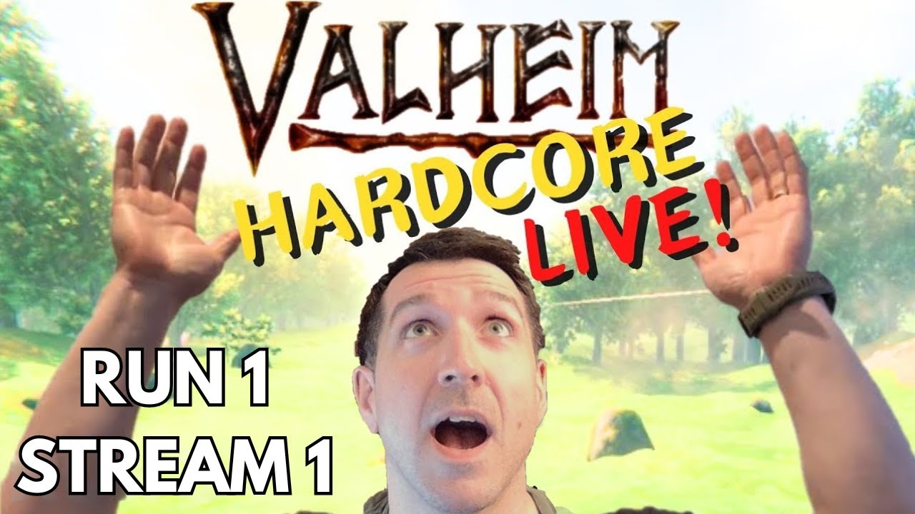 Hardcore Valheim at the CaperCafe - Run 1, Stream 1