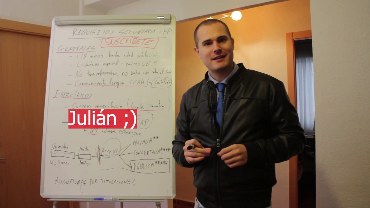 CARRERAS y REQUISITOS para ser profesor de Secundaria y FP ¿Máster o CAP?