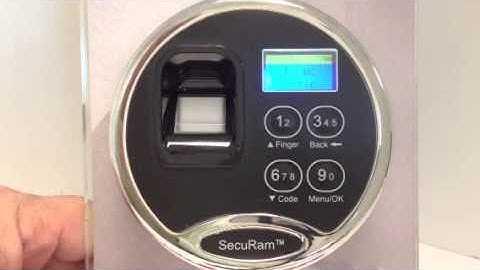 ScanLogic Series - Enroll Additional Fingerprints - SecuRam