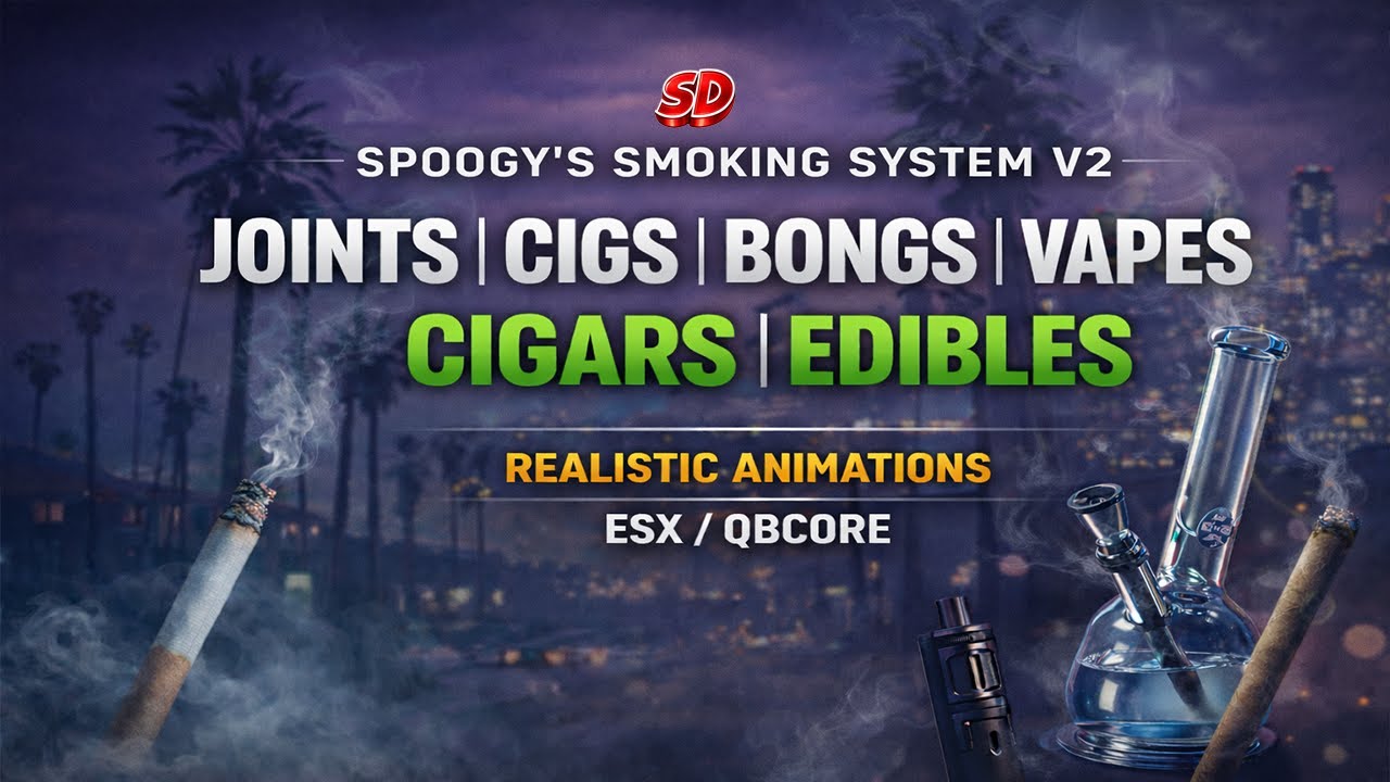 vuse reusable pods (FiveM) Advanced Smoking System Script V2 Unique Advanced Smoking Script  ESX/QBCORE/QBOX