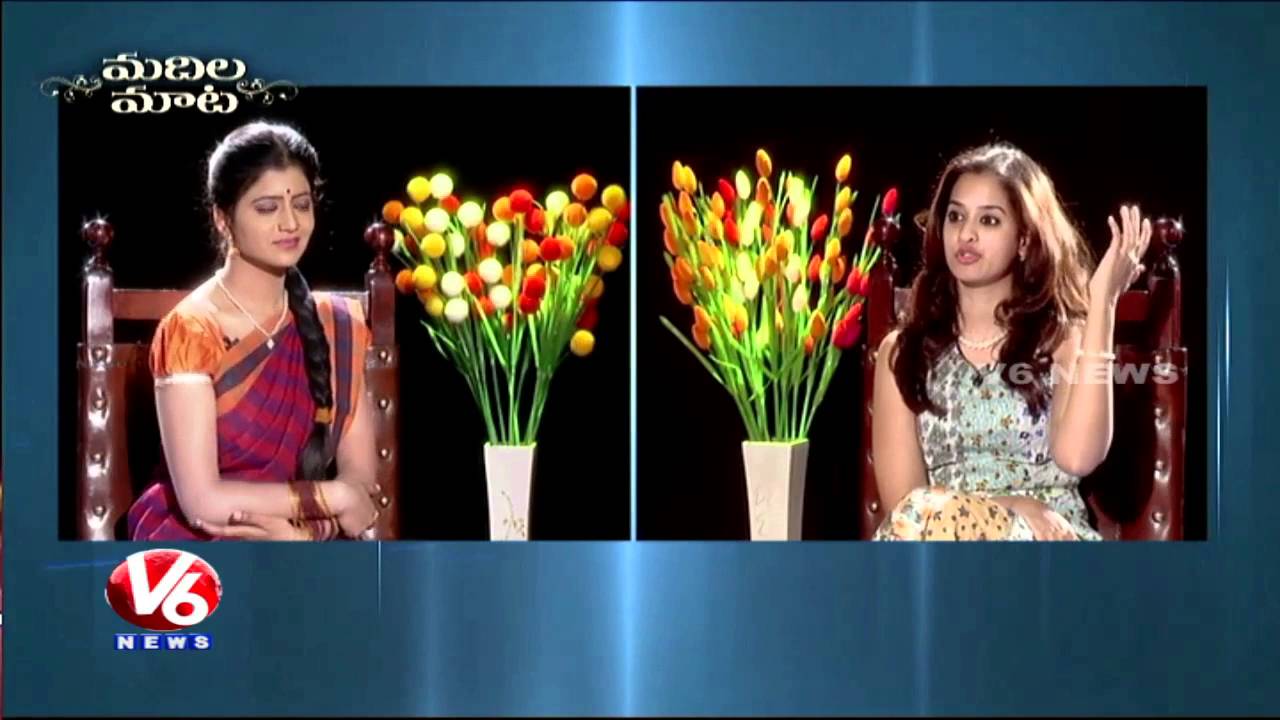 Actress Nanditha Raj Speaks About Her Entry Into Film Industry | Madhila Maata | V6 News