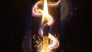 Watch this slow motion fire effect with 🎧⚠️ For visual effects only — don't try this in real life