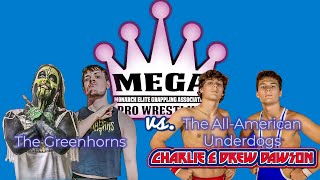 The Greenhorns v. The All-American Underdogs @MegaProWrestling #fancam #fullmatch #prowrestling