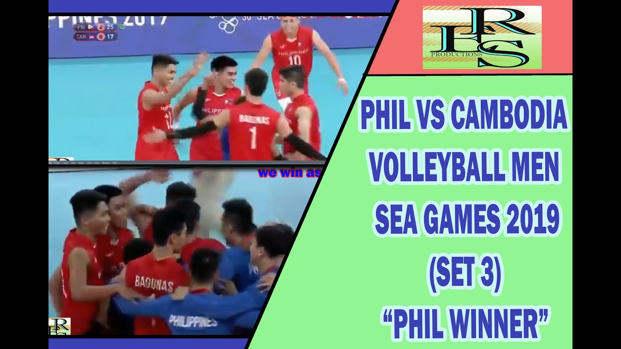 PHILIPPINES VS. CAMBODIA FULL Highlights (SET 3) MEN VOLLEYBALL SEA