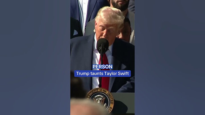 Trump taunts Taylor Swift during Eagles' ceremony