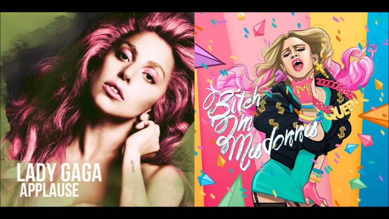 Lady Gaga Vs. Madonna - Applause I'm Madonna (Jhonatan V.G ...