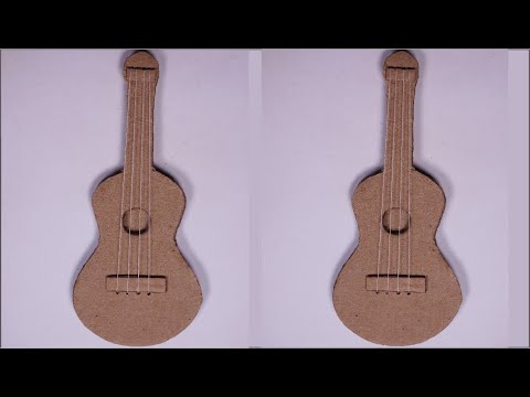 Como Hacer Una Guitarra Con Material Reciclado - YouTube