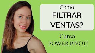 Curso Power Pivot 10: Filtrar Ventas por tramos/intervalos de precio. Funcion Calculate con Filter. by Excel con Varvara 4,019 views 2 years ago 26 minutes