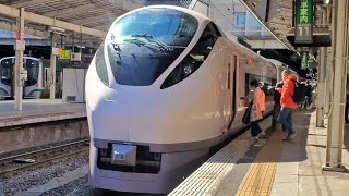 【4K】常磐線仙台駅・E657系臨時快速原ノ町行き到着　2022-04-02