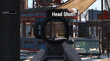 Fallout 4 Mod | Test of a new version of UT Killstreak mod in making.