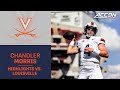 Virginia QB Chandler Morris Highlights vs. Louisville
