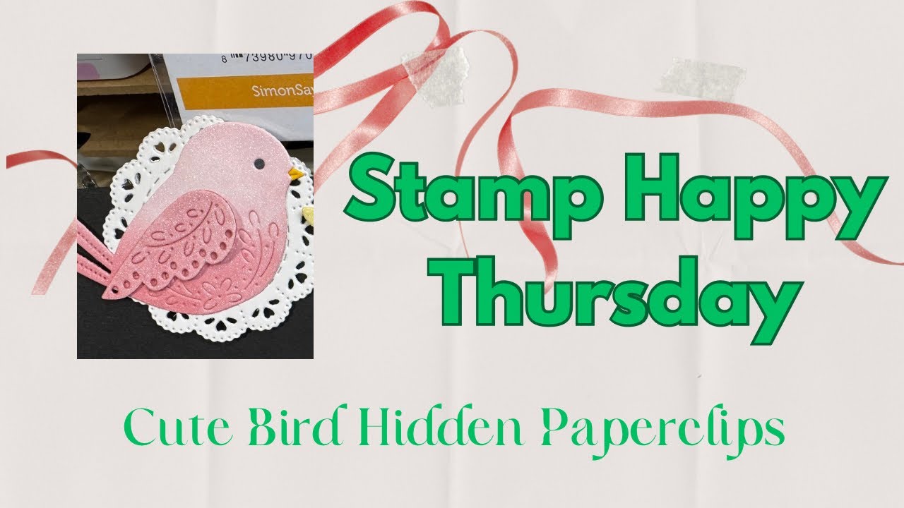 Stamp Happy Thursday!  Craft Along With Me 😊