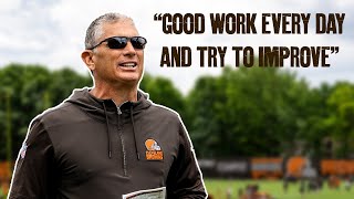 Jim Schwartz Good work everyday to try and improve | Press Conference