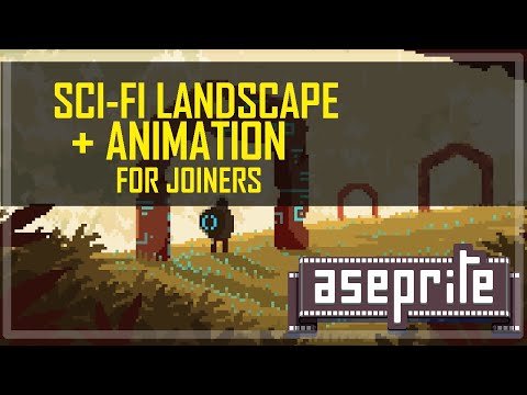 How to make a BEAUTIFUL Animated Sci-fi Landscape Tutorial - JOINERS