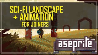 How to make a BEAUTIFUL Animated Sci-fi Landscape Tutorial - JOINERS