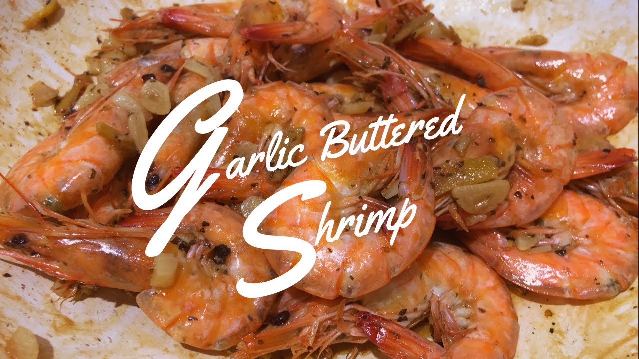 Garlic Butter Shrimp with Lemon soda YouTube