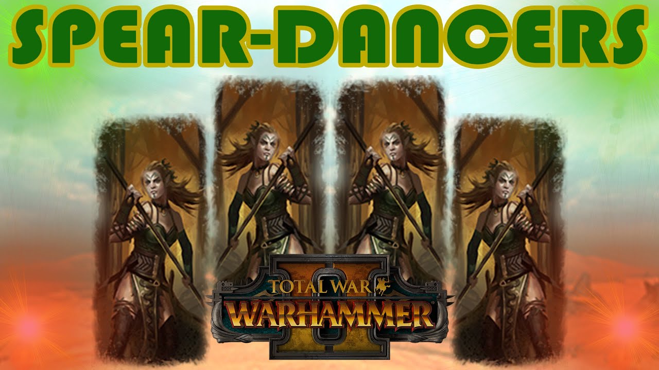 GLASS HALBERDS Wardancers Spears Wood Elves vs Bretonnia // Total