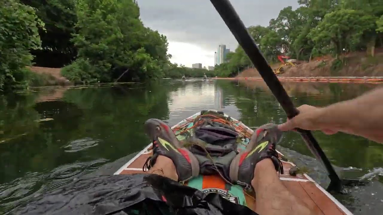Paddle Board Trash Pickup, Town Lake, Austin TX, June 25, 2025 - GoPro Hero 11