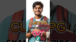 CUET PG 2026 EXAM DATE RELEASED #notopedia #cuet #cuetpg #cuetpreparation #nta nta