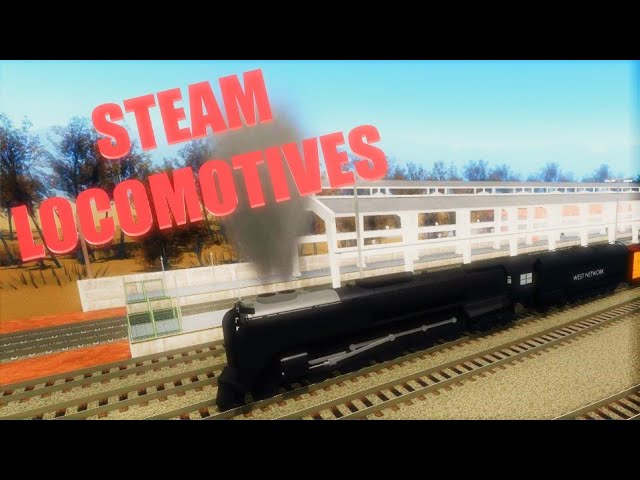 Steam Locomotives Rails Unlimited Roblox Youtube - steam train games roblox