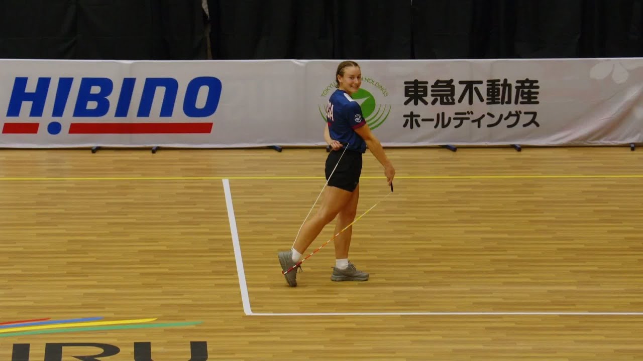 Single Rope Freestyle USA's Lauren Ellis Routine
