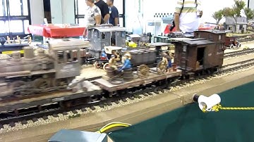 Scratch-built 2-4-4-2 on the Door Hollow Shortline