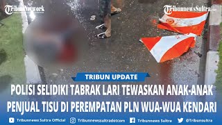Polisi Selidiki Dugaan Tabrak Lari Tewaskan Anak anak Penjual Tisu di Perempatan PLN Wua Wua Kendari