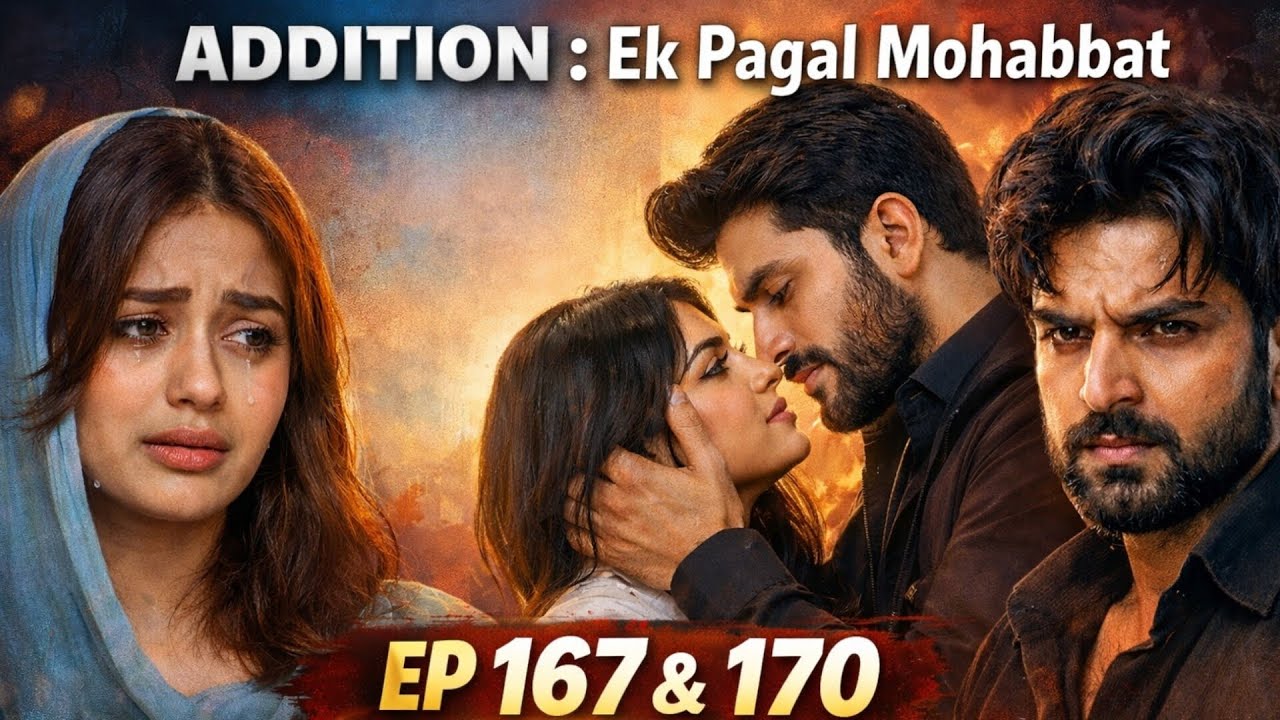 Addition :Ek Pagal Mohabbat ❤️‍🔥| Ep - 167 &170| Dream Tales world 