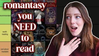 RANKING EVERY ROMANTASY BOOK I READ IN 2024 | must-read & underhyped fantasy romance 📖