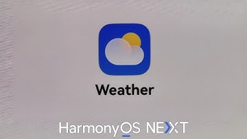 HUAWEI Weather UI showcase for HarmonyOS NEXT for MatePad