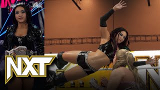 WWE 2K24 NXT ROXANNE PEREZ PROMO + ROXANNE PEREZ OPEN CHALLENGE FOR THE NXT WOMEN’S CHAMPIONSHIP