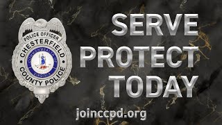 Serve. Protect. Today. joinccpd.org
