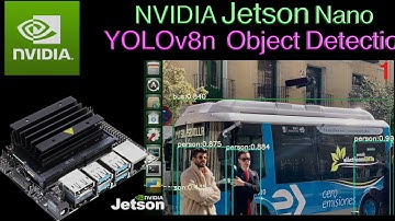 NVIDIA Jetson Nano YOLOv8 Object Detection