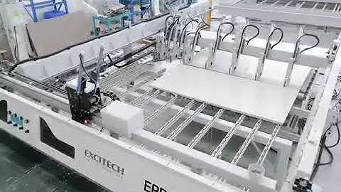 EXCITECH rear feeding panel saw with twin pusher,the cutting efficiency is unparalleled.