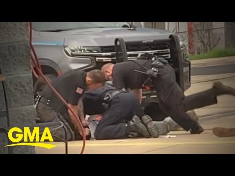 3 Arkansas officers suspended after violent arrest caught on camera l GMA